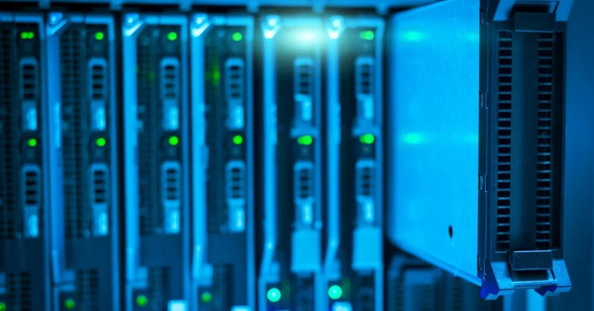 Data center running around the clock to support business systems overnight