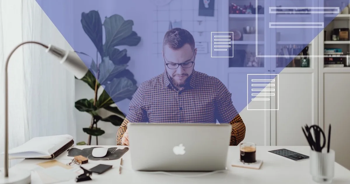 Email security and awareness stop phishing before it lands Employee carefully reviewing an email for phishing signs
