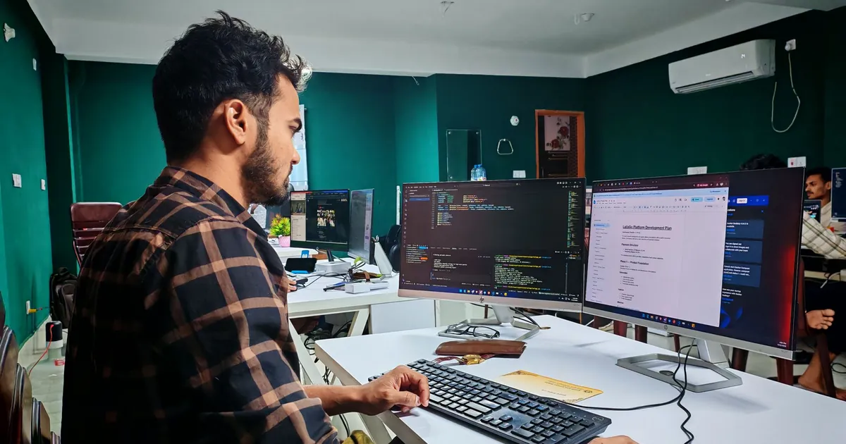 A typical MSP hands you a queue. A good one already knows the environment. Engineer working through a live environment instead of a ticket script