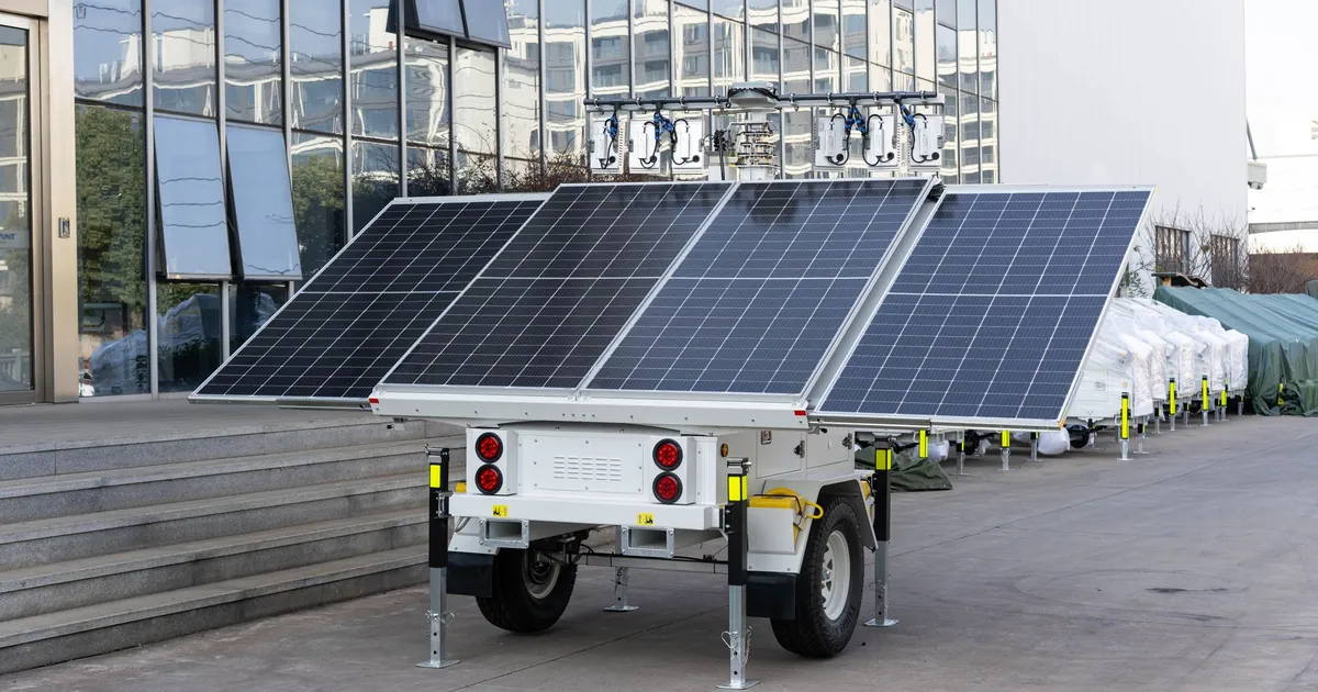 Most MSPs stop at the firewall. The lot is still your problem at 2 a.m. Solar mobile surveillance trailer, the physical-security layer most MSPs do not carry