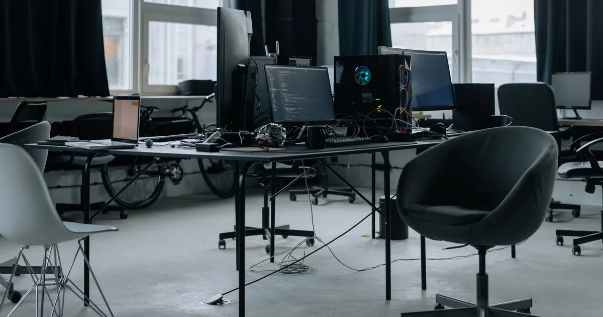 A new cybersecurity platform still sits on identity, APIs, and the network underneath Open office workstations used during a cybersecurity platform security review