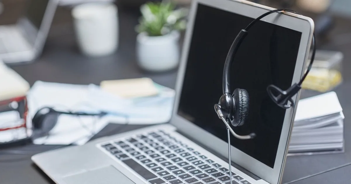 VoIP gives businesses flexible, feature-rich communication Modern office using a VoIP business phone system