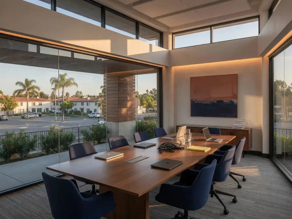 Canoga Park team meeting room where Secure Techies plans industry IT work